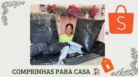 COMPRINHAS PARA O LAR NA SHOPEE | CAIXA ORGANIZADORAS E MUITO MAIS | Evellin Tupperware