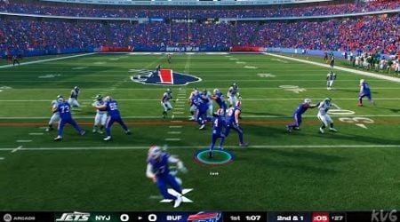 Madden NFL 25 - New York Jets vs Buffalo Bills - Gameplay (PS5 UHD) [4K60FPS]