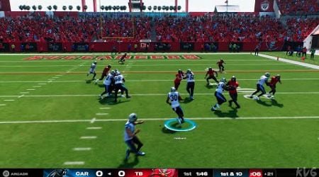 Madden NFL 25 - Carolina Panthers vs Tampa Bay Buccaneers - Gameplay (PS5 UHD) [4K60FPS]