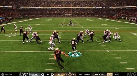 Madden NFL 25 - Las Vegas Raiders vs New Orleans Saints - Gameplay (PS5 UHD) [4K60FPS]