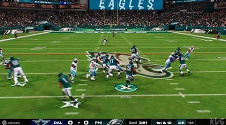 Madden NFL 25 - Dallas Cowboys vs Philadelphia Eagles - Gameplay (PS5 UHD) [4K60FPS]