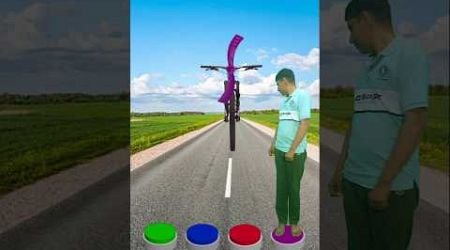 I Jump on Button to Cycle, Scooter, Auto &amp; Alto car #shorts