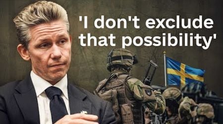 Swedish defense minister on the prospects of European troops in Ukraine