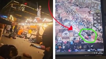 Tragic Incident at Magdeburg Christmas Market ! Car Plows into Crowd