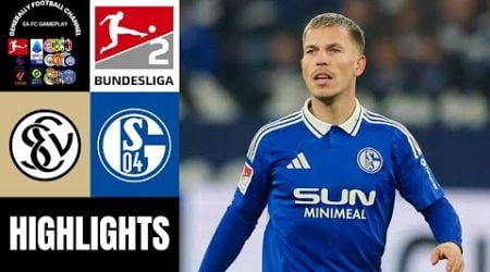 Elversberg vs FC Schalke 04 / 17.Spieltag Bundesliga 2 Highlights