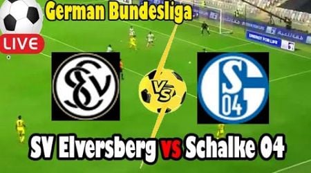 Live Football SV Elversberg vs Schalke 04 ll Live German Bundesliga