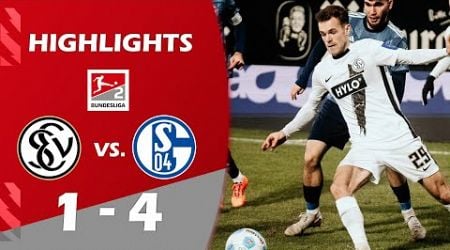 SV Elversberg gegen FC Schalke 04 (1:4) Highlights &amp; Alle Tore | 2. Bundesliga 2024/25