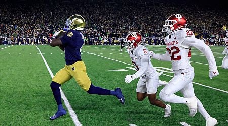 Notre Dame protects home field in College Football Playoff win over Indiana