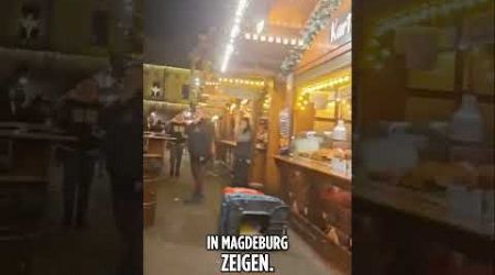 Terror-Anschlag auf Magdeburger Weihnachtsmarkt | #shorts