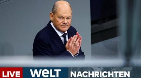 LIVE IM BUNDESTAG: Historischer Tag - Kanzler Scholz stellt die Vertrauensfrage | WELT Livestream