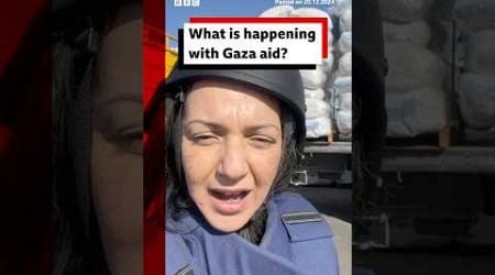 What is happening with Gaza aid? #Gaza #Aid #BBCNews