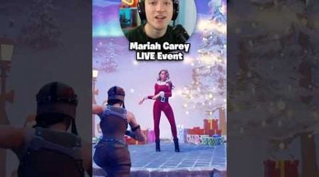 Mariah Carey LIVE Event in Fortnite! (Winterfest 2024)