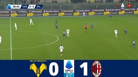 Verona vs AC Milan 0-1 | Serie A 24/25 | Match Highlights