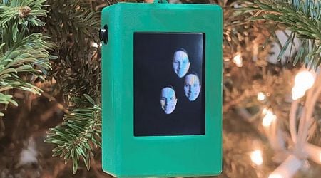 Personalized Digital Tree Ornament with Animated Icons