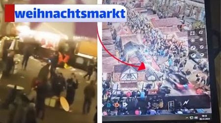 BREAKING! Major Incident at Magdeburg Christmas Market, Germany Today