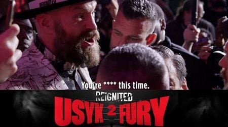 THE RABBIT&#39;S GONNA GET ****. | Fury Unloads on Usyk At Press Conference Faceoff | REIGNITED EP. 3