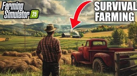 STARTING WITH $0 AND A TRUCK! CAN WE FINISH WITH $10,000,000? (SURVIVAL FARMING)