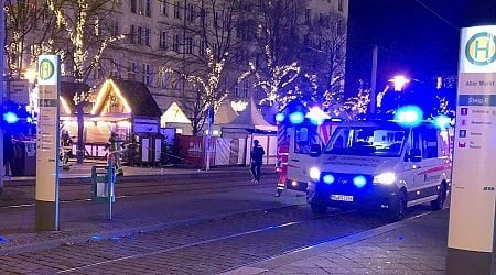 Car drives into crowd at Christmas market in Germany