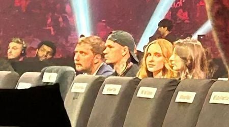 Mykhailo Mudryk spotted ringside at Oleksandr Usyk vs Tyson Fury just days after football ban