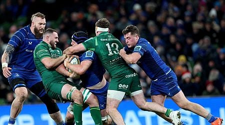 Furious Ireland star Mack Hansen turns the air 'f**king' blue over refereeing and TMO's following Leinster-Connacht encounter