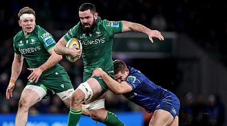 Leinster break Connacht hearts with late penalty in Dublin