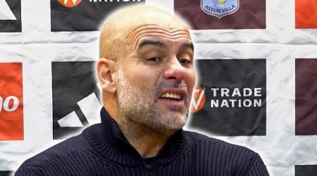 &#39;We DROPPED after ADAPTING QUALITY FOR OUR CAPTAIN!&#39; | Pep Guardiola | Aston Villa 2-1 Man City