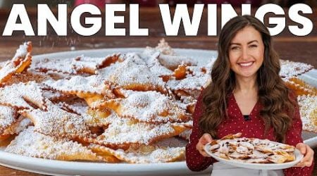 Easy Angel Wing Cookies (Polish Chrusciki)