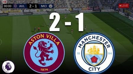 Aston Villa 2 - 1 Manchester City | Premier League 2024/25 | Goals &amp; Highlights