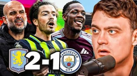 ASTON VILLA 2-1 MAN CITY REACTION