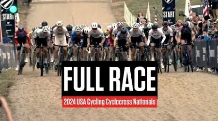 FULL RACE: 2024 USA Cycling Cyclocross Nationals