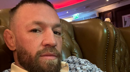 Conor McGregor reacts to Tyson Fury v Oleksandr Usyk after not attending fight