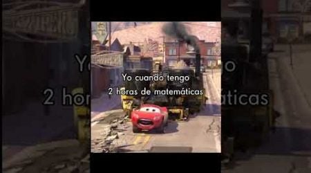 A muchos nos paso JAJAJAJA #cars #mcqueen #rayomcqueen #memes