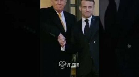 Trump Manhandles Macron with One of the Most Dominating Handshakes Ever