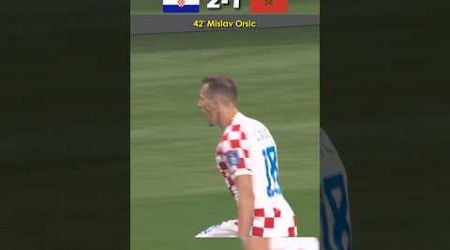 Croatia vs Morocco - Aura Mislav Orsic WC 2022