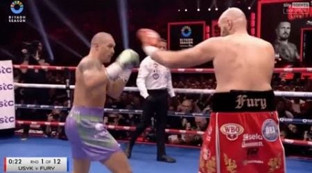 Tyson Fury vs. Oleksandr Usyk 2 Full Fight Highlights HD