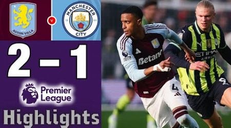 Aston Villa vs Manchester City | Highlights | Premier League 2024