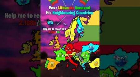 Reaction of countries if Lithuania Annexed it&#39;s neighbouring countries. @Geo_Mapping-tv6