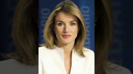 From journalist to the queen of spain#infantasofiaofspain#spanishroyalfamily#kingfelipe#queenletizia