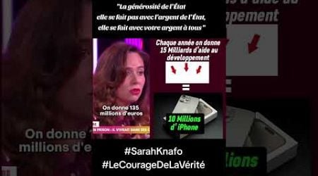 Sarah Knafo atomise les finances publiques. #politique #france #frexit #tpmp