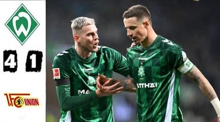 Werder Bremen - Union Berlin 4-1 Highlights |Bundesliga - 2024/2025