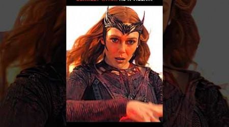 Scarlet witch as a villain | marvel edits #shorts #marvel #avengers #wanda