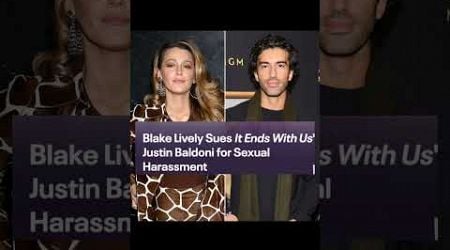 Blake Lively Sues Justin Baldoni Claims He Caused Her &#39;Severe Emotional Distress&#39;