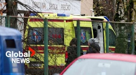 Knife attack at Croatia school kills 7-year-old child, injures others