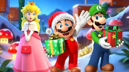 Super Mario Christmas - 24/7 Holiday Stream (HD)