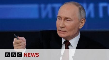 Putin challenged on his 25-year rule of Russia | BBC News