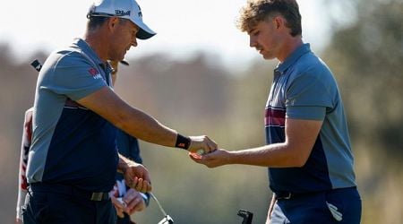 Watch: Incredible moment as Paddy Harrington matches Charlie Woods with hole-in-one in PNC Championship