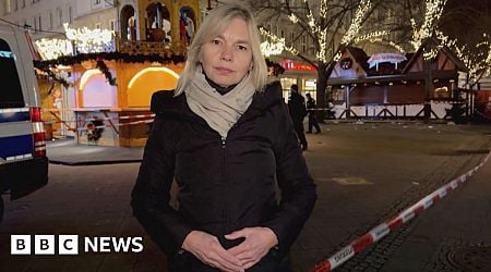 Watch: Germany grapples with another Christmas market attack