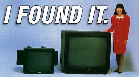 What happened to the world's largest tube TV?