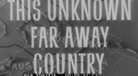 &quot; THIS UNKNOWN FAR AWAY COUNTRY &quot; 1940s CZECHOSLOVAKIA &amp; PRAGUE TRAVELOGUE FILM XD97475