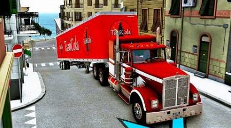 BEAMNG.DRIVE: Driving a Soda Truck Through Narrow Streets in an Italian Village!